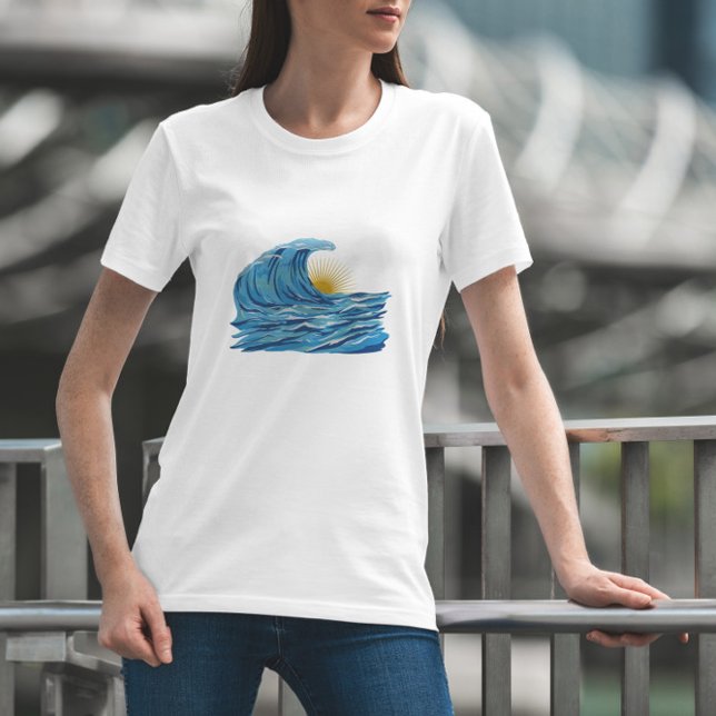Ocean Sunset T-Shirt (Creator Uploaded)