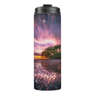 Ocean Sunset Thermal Tumbler