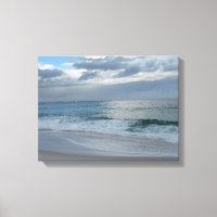 Ocean surf and sky