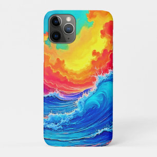 Ocean Surge: Radiant Sunset Wave Case-Mate iPhone Case