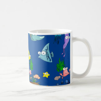 Ocean Swimming Fish Coffee Mug