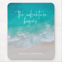 Ocean the adventure begins modern colourful