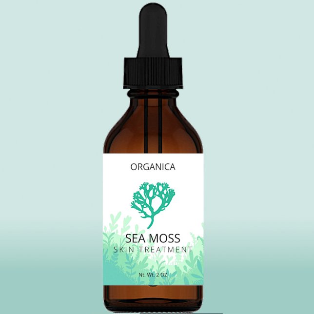 Ocean Themed Sea Moss Gel Labels (Creator Uploaded)