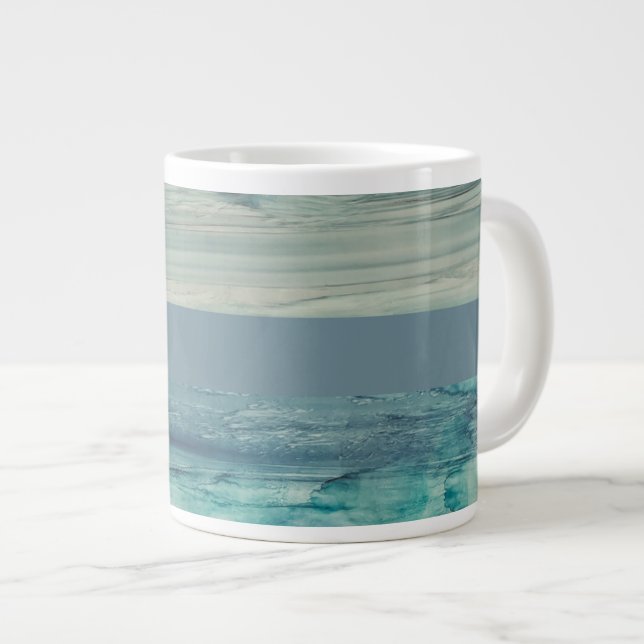 “Ocean Tones II” Combo Mug (Front Right)