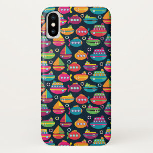 Ocean Transportation Pattern Case-Mate iPhone Case