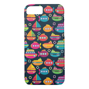 Ocean Transportation Pattern Case-Mate iPhone Case