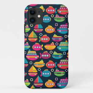 Ocean Transportation Pattern iPhone 11 Case