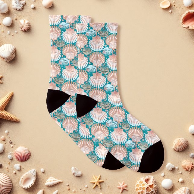 Ocean Treasurers Teal   Socks (Creator Uploaded)