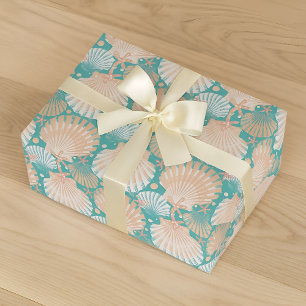 Ocean Treasurers Teal Tissue Paper