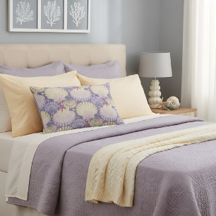 Ocean Treasures lavender Lumbar Cushion