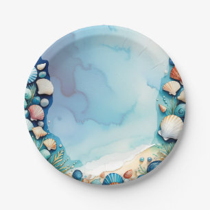 Ocean Treasures Paper Plate
