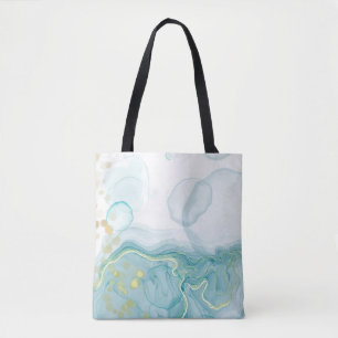 Ocean Vibes Beach Tote Bag