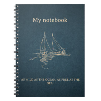 Ocean Vibes Notebook – Beach Journal