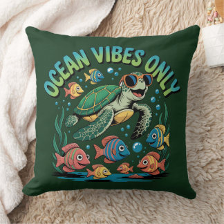 Ocean Vibes Only Cushion