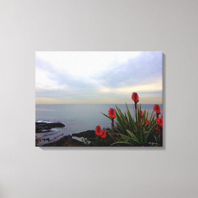 Ocean View Canvas Wrap Print (Front)