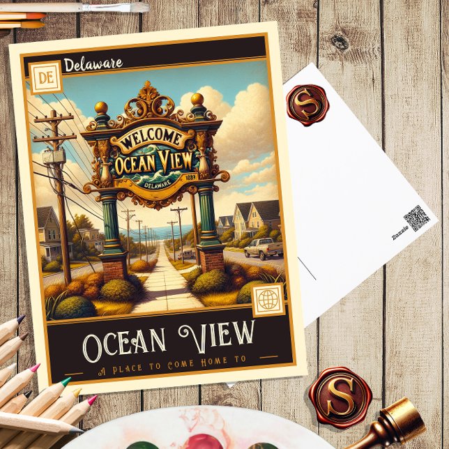 Ocean View, Delaware | Vintage Postcard (Creator Uploaded)