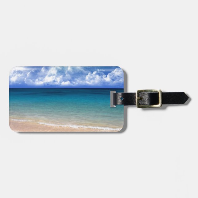 Ocean View Luggage Tag (Front Horizontal)