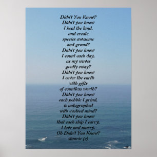 Ocean View Poster