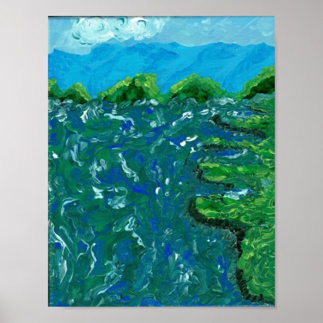 Ocean View Print, Value Poster Paper (Semi-Gloss) (Front)