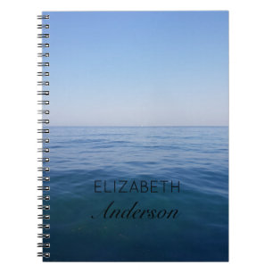 Ocean View Sea Life Sailing Photography Notebook