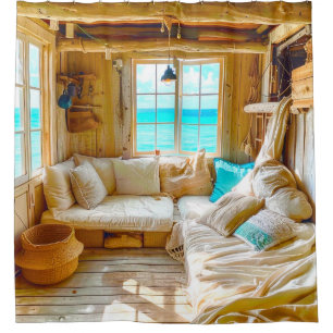Ocean View Shower Curtain