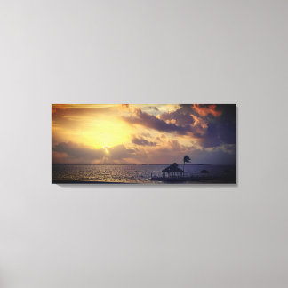 Ocean View Sunrise Canvas Print