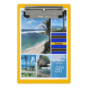 Ocean Views of Barbados Mini Clipboard