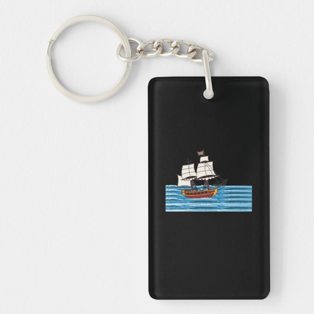 Ocean Voyage Key Ring (Front)