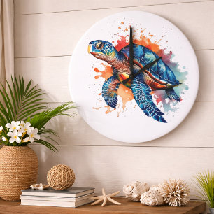 Ocean Wanderer Large Clock
