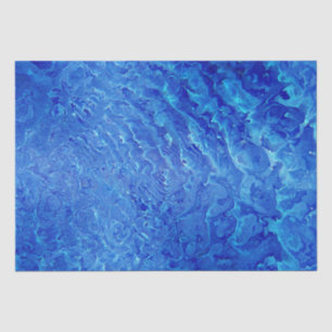 Ocean Water Abstract Decoupage Background Tissue Paper