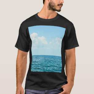 Ocean Water, Clear Blue Sky. T-Shirt