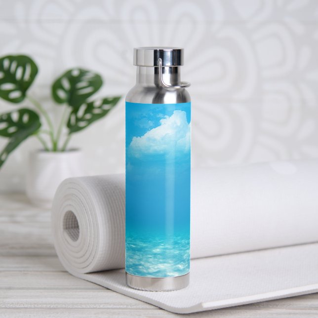 Ocean Water Water Bottle (Yoga)
