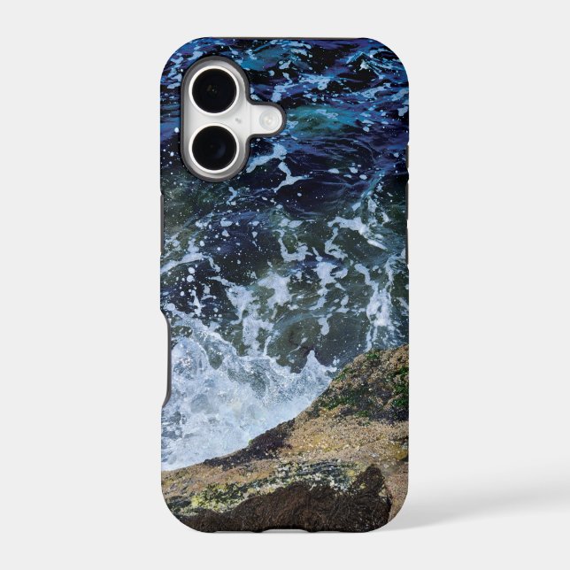 Ocean Wave Coastal Photo iPhone 17 Case (Back)
