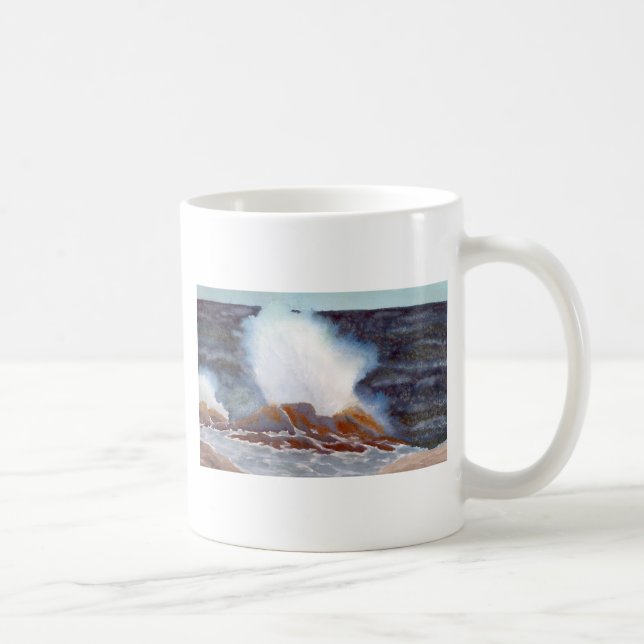 Ocean Wave Coffee Mug (Right)