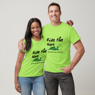 Ocean Wave Graphic Tee Gift 