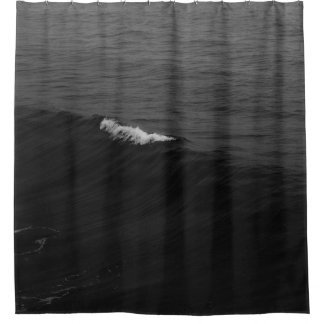 OCEAN WAVE IN SHALLOW FOCUS LENS SHOWER CURTAIN