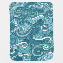 Ocean Wave Line Drawing