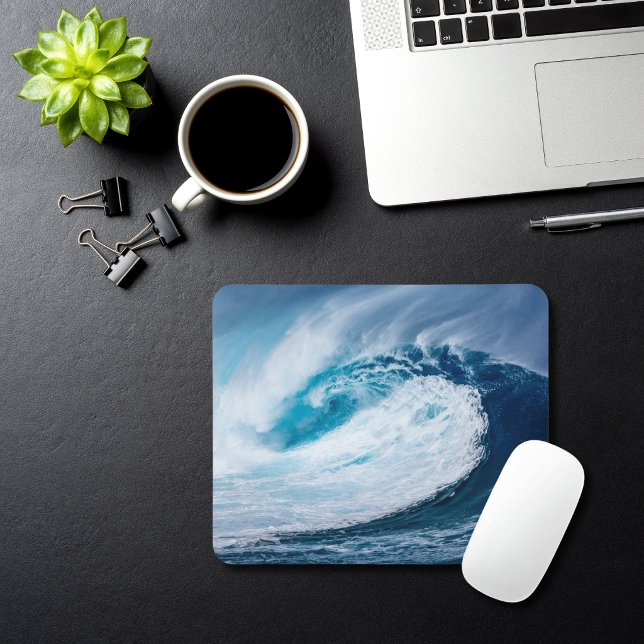 Ocean Wave Mouse Pad (Creator Uploaded)