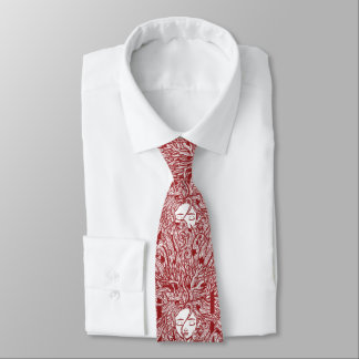 Ocean Wave Personification Lineart Illustration Tie