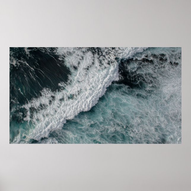 Ocean wave poster (Front)
