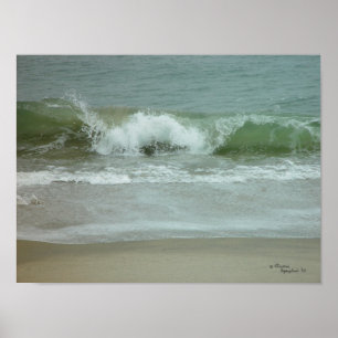 Ocean Wave Poster