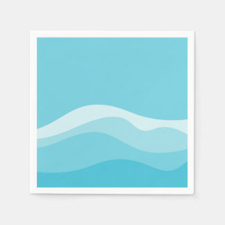 Ocean Wave Wedding Collection Napkin