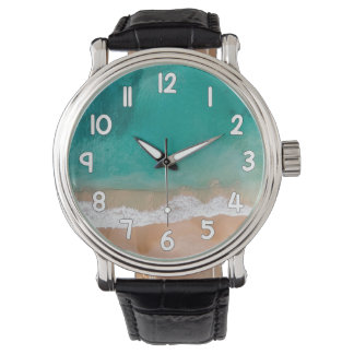 Ocean Wave Wrist Watch – Sand and Sea Beach Timepi
