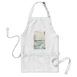 Ocean waves and Mt Fuji Standard Apron