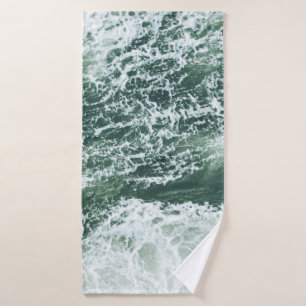 OCEAN WAVES BATH TOWEL