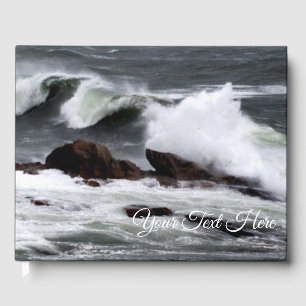 Ocean Waves Crashing Guest Book