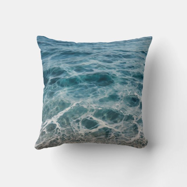 Ocean Waves Cushion (Back)