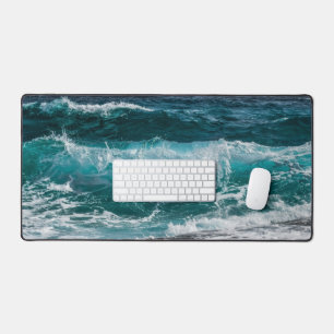 Ocean Waves Desk Mat