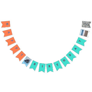 Ocean Waves Dolphin Celebration Bunting