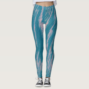 Ocean Waves Leggings